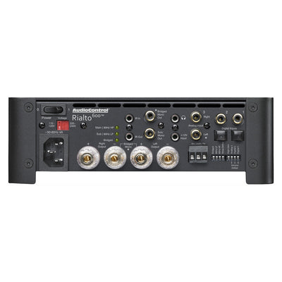 AudioControl Rialto 600 2.1-Channel Compact Zone Amplifier and DAC (Black)