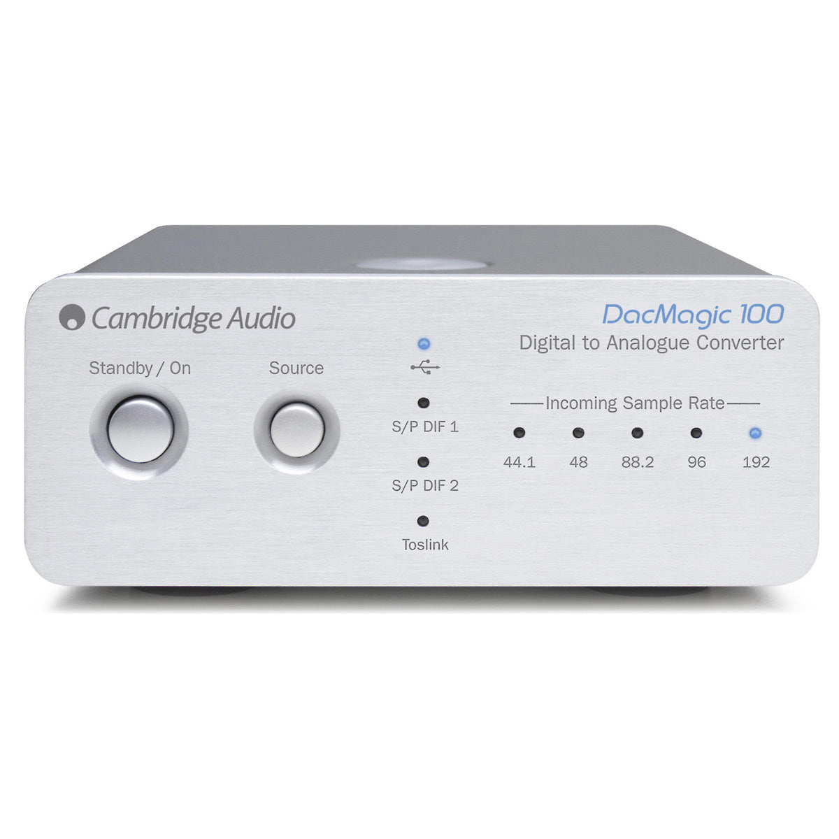 Cambridge Audio DacMagic 100 Digital-to-Analogue Converter (Silver)