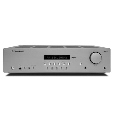 Cambridge Audio AXR85 FM/AM Stereo Receiver with Built-In Phono Stage (Silver)