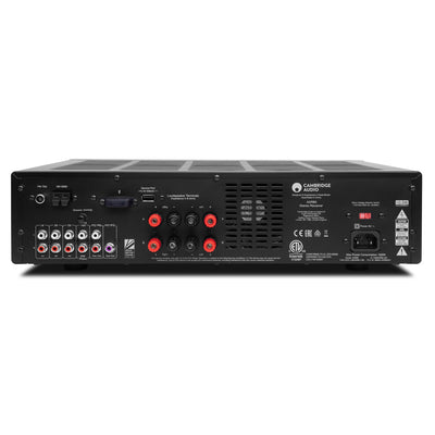 Cambridge Audio AXR85 FM/AM Stereo Receiver with Built-In Phono Stage (Silver)