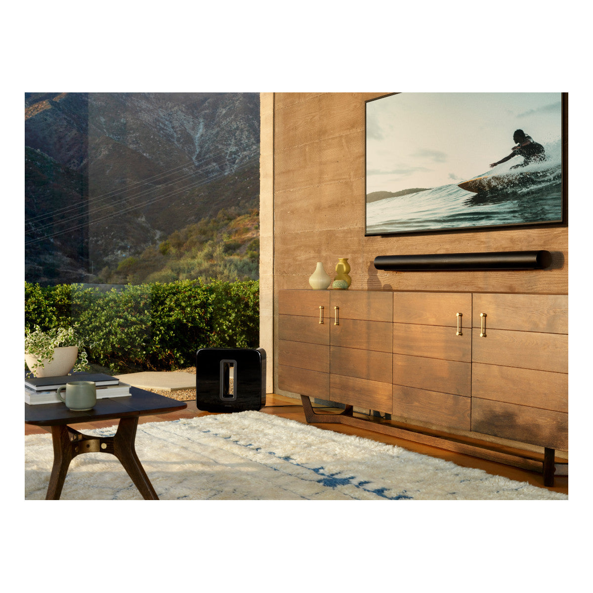 Sonos Premium Entertainment Set with Arc Wireless Soundbar (Black) and Sub Wireless Subwoofer (Gen 3, Black)