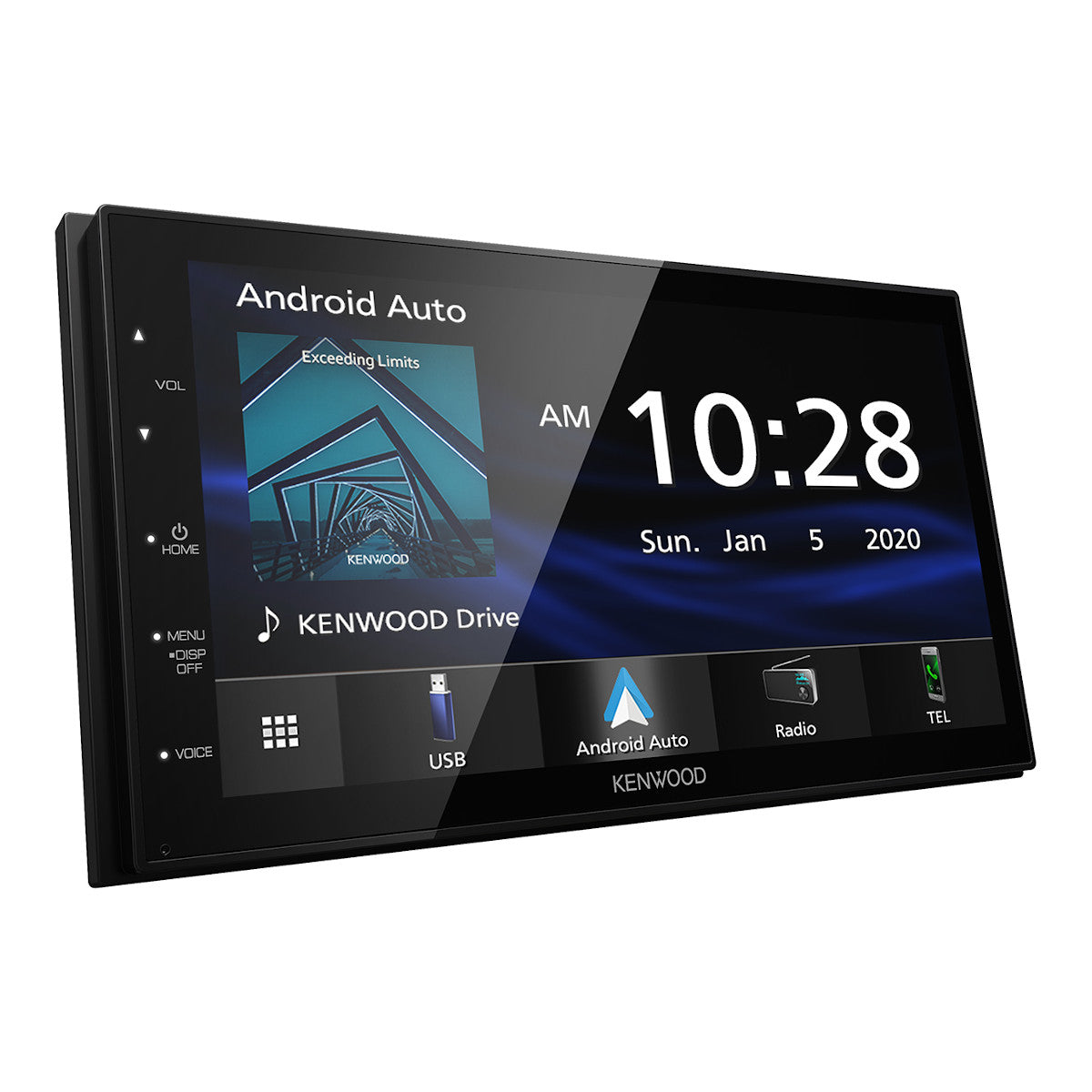 Kenwood DMX4707S 6.8" Digital Media Touchscreen Receiver w/ Apple CarPlay and Android Auto