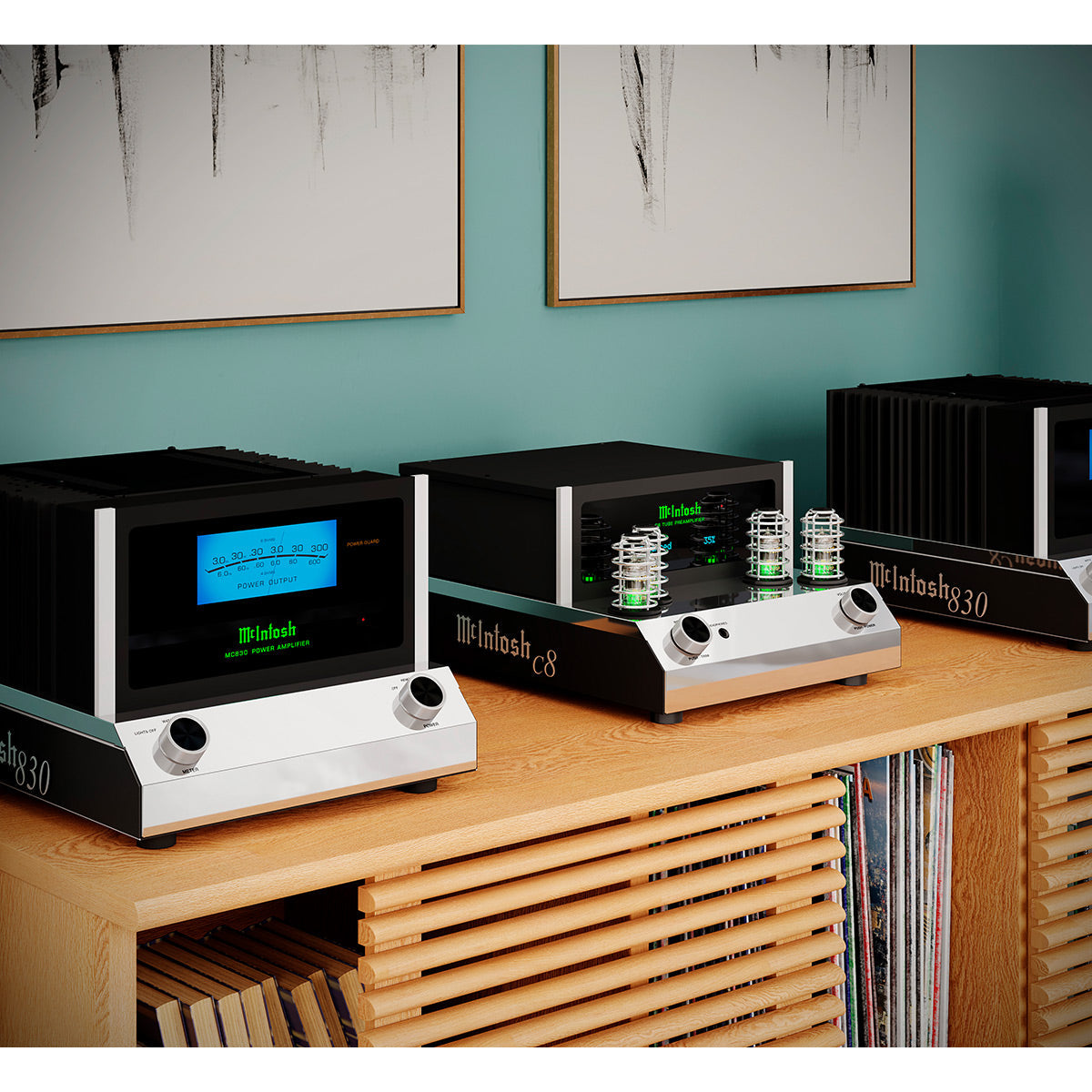 McIntosh MC830 1-Channel Solid-State Monoblock Power Amplifier