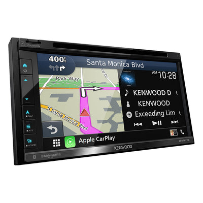 Kenwood DNX577S 6.8" Garmin Navigation Touchscreen Receiver w/ Apple CarPlay and Android Auto