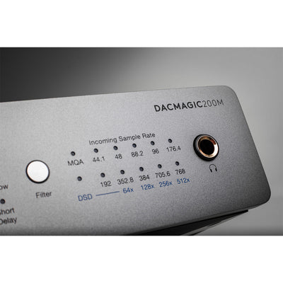 Cambridge Audio DacMagic 200M Digital-to-Audio Converter and Preamplifier with Bluetooth aptX (Lunar Grey)