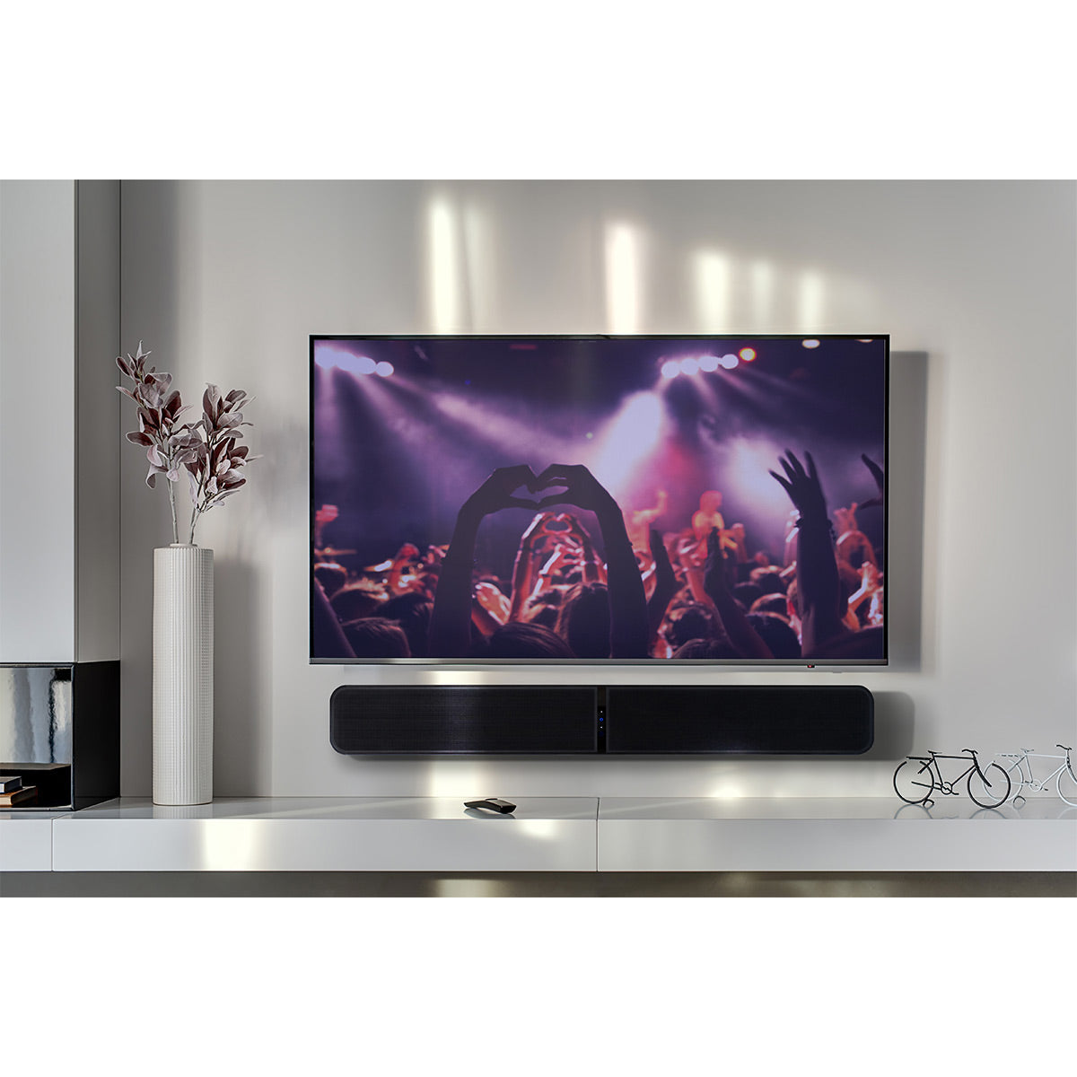 Bluesound Pulse Soundbar+ Wireless Streaming Sound System (Black)