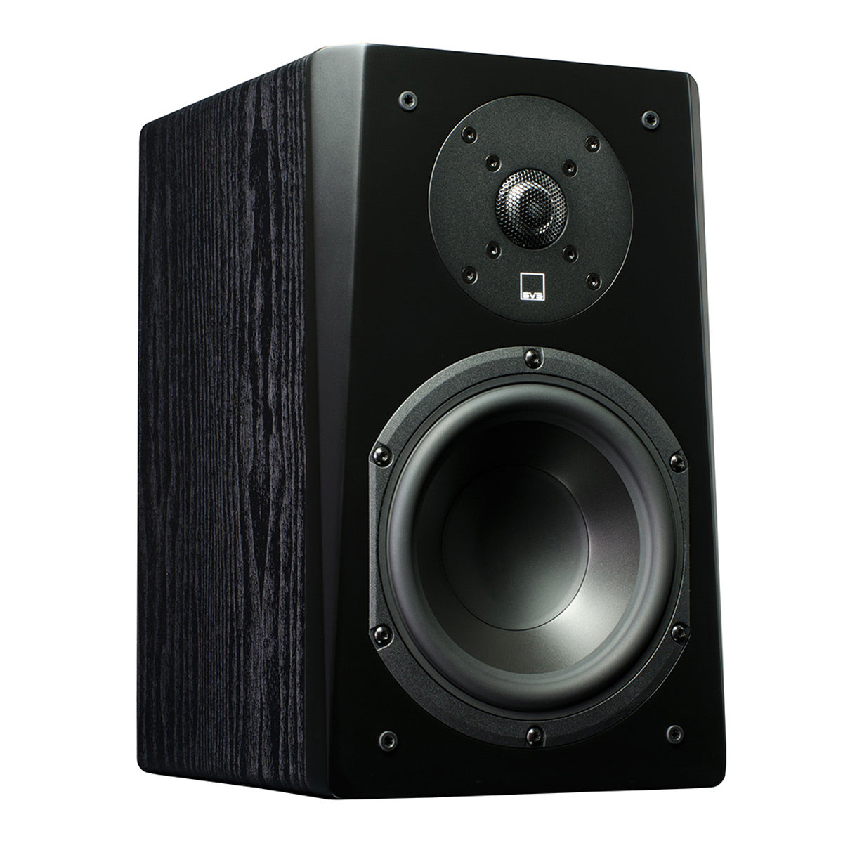 SVS Prime Bookshelf 2.1 Speaker Package with 3000 Micro Subwoofer (Premium Black Ash/Piano Gloss Black)