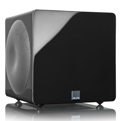 SVS Prime Bookshelf 2.1 Speaker Package with 3000 Micro Subwoofer (Premium Black Ash/Piano Gloss Black)