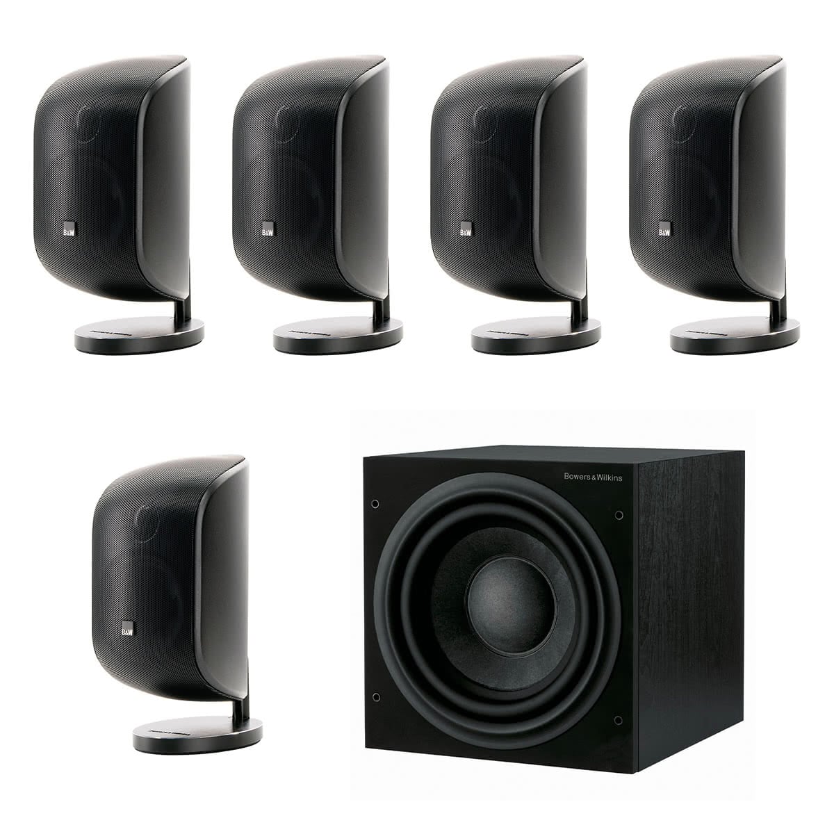 Bowers & Wilkins 5.1 Channel Satellite Speaker Package