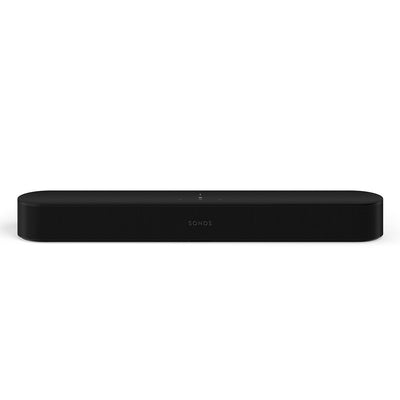 Sonos Beam Compact Smart Sound Bar with Dolby Atmos (Gen 2,Black)