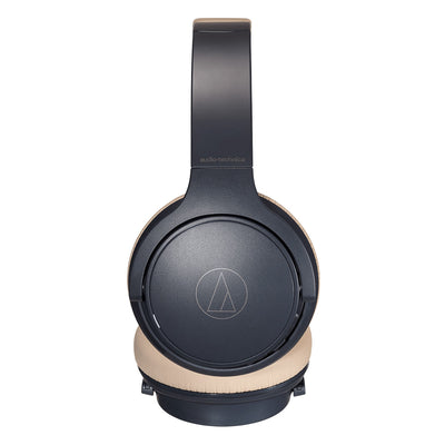 Audio-Technica ATH-S220BT Wireless On-Ear Headphones (Beige)