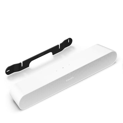 Sonos Ray Compact Sound Bar for TV, Gaming, and Music With Wall Mount (White)