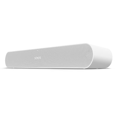 Sonos Ray Compact Sound Bar for TV, Gaming, and Music With Wall Mount (White)