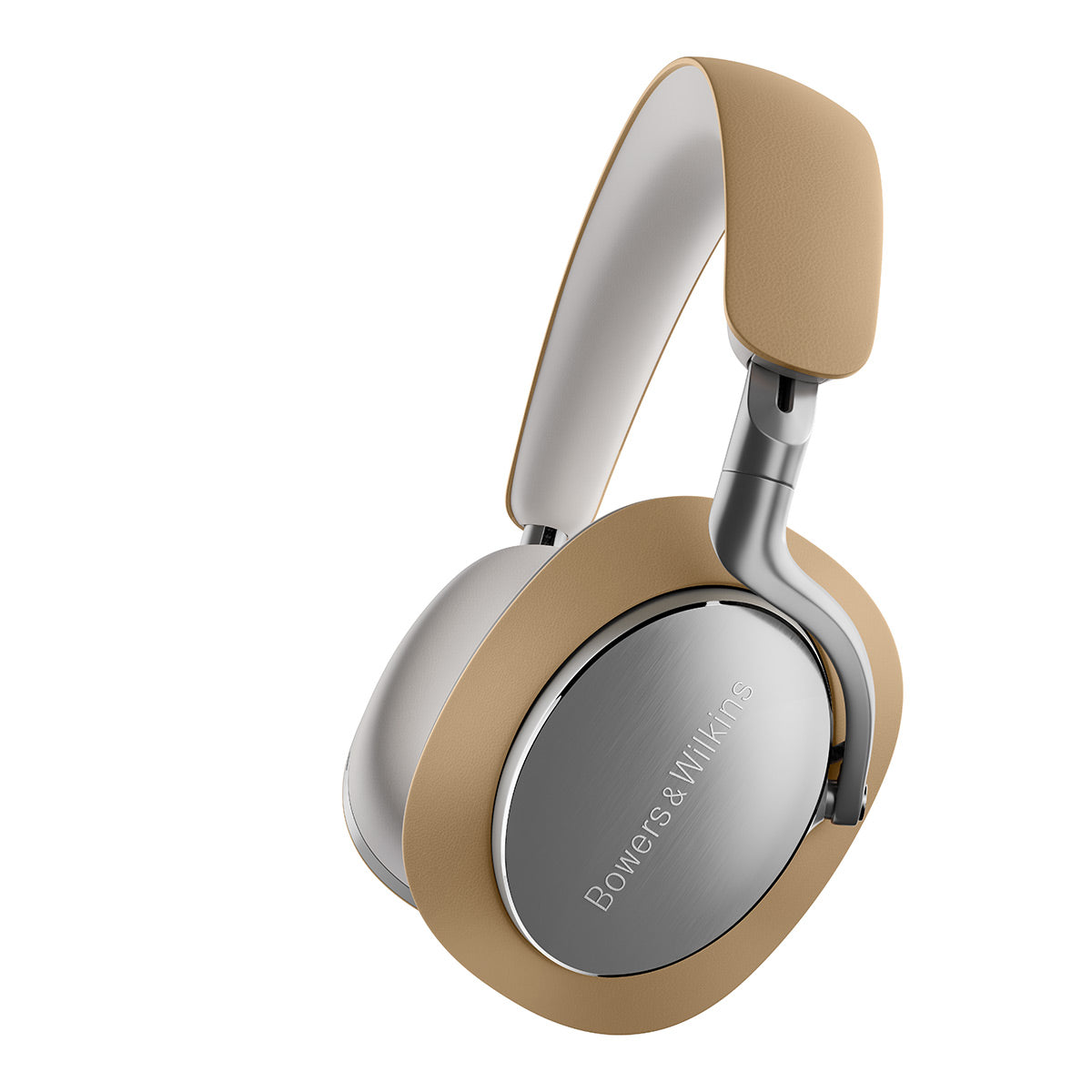 Bowers & Wilkins Px8 Wireless Bluetooth Over-Ear Headphones with Active Noise Cancellation (Tan)