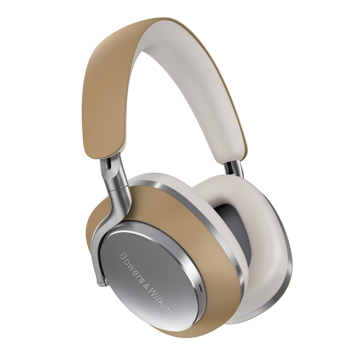 Bowers & Wilkins Px8 Wireless Bluetooth Over-Ear Headphones with Active Noise Cancellation (Tan)