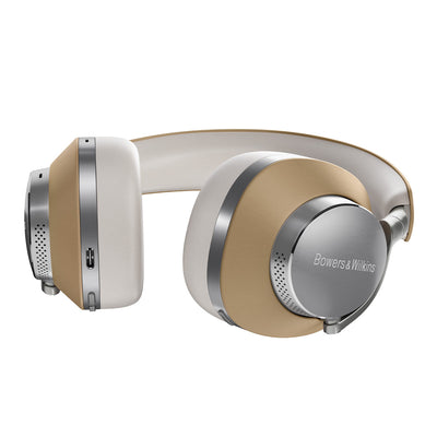 Bowers & Wilkins Px8 Wireless Bluetooth Over-Ear Headphones with Active Noise Cancellation (Tan)