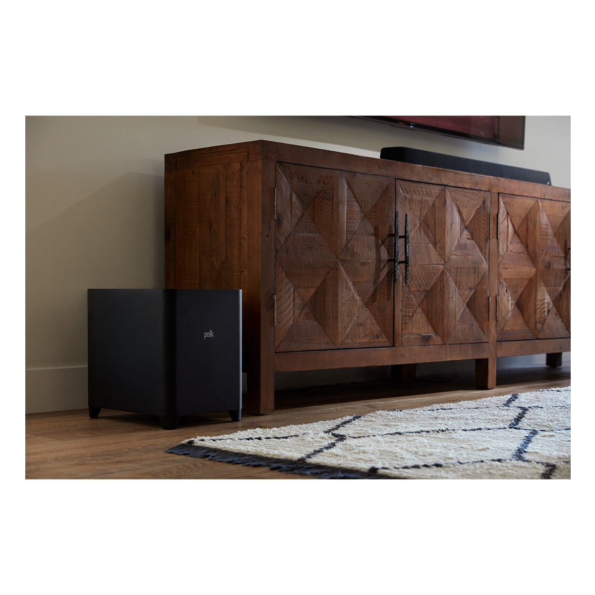 Polk Audio MagniFi Max AX 6.1 Channel Soundbar System with Dolby Atmos/DTS:X and 10&rdquo; Wireless Subwoofer