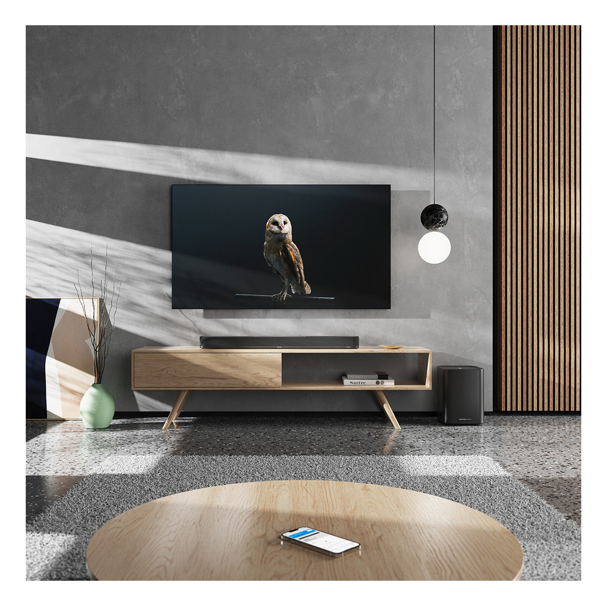 Sennheiser AMBEO Soundbar Plus 7.1.4 Channel Soundbar with Dolby Atmos and DTS:X