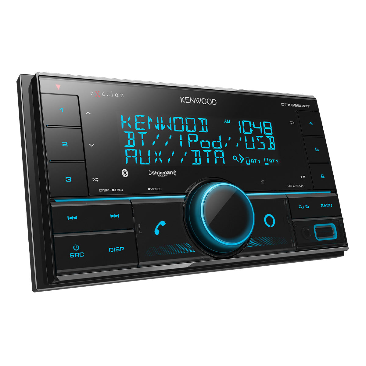 Kenwood DPX395MBT eXcelon Digital Media Receiver with Bluetooth and Amazon Alexa Built-In