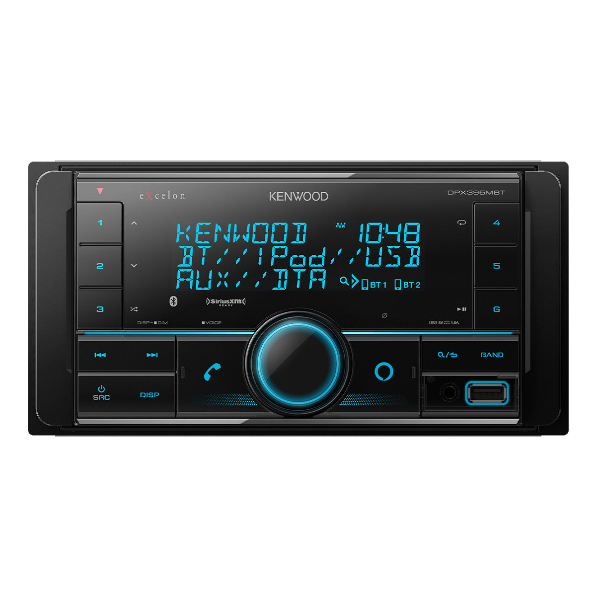 Kenwood DPX395MBT eXcelon Digital Media Receiver with Bluetooth and Amazon Alexa Built-In