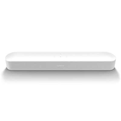 Sonos Entertainment Set with Beam (Gen 2, White) Soundbar and Sub Mini Wireless Subwoofer (White)