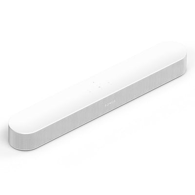 Sonos Entertainment Set with Beam (Gen 2, White) Soundbar and Sub Mini Wireless Subwoofer (White)