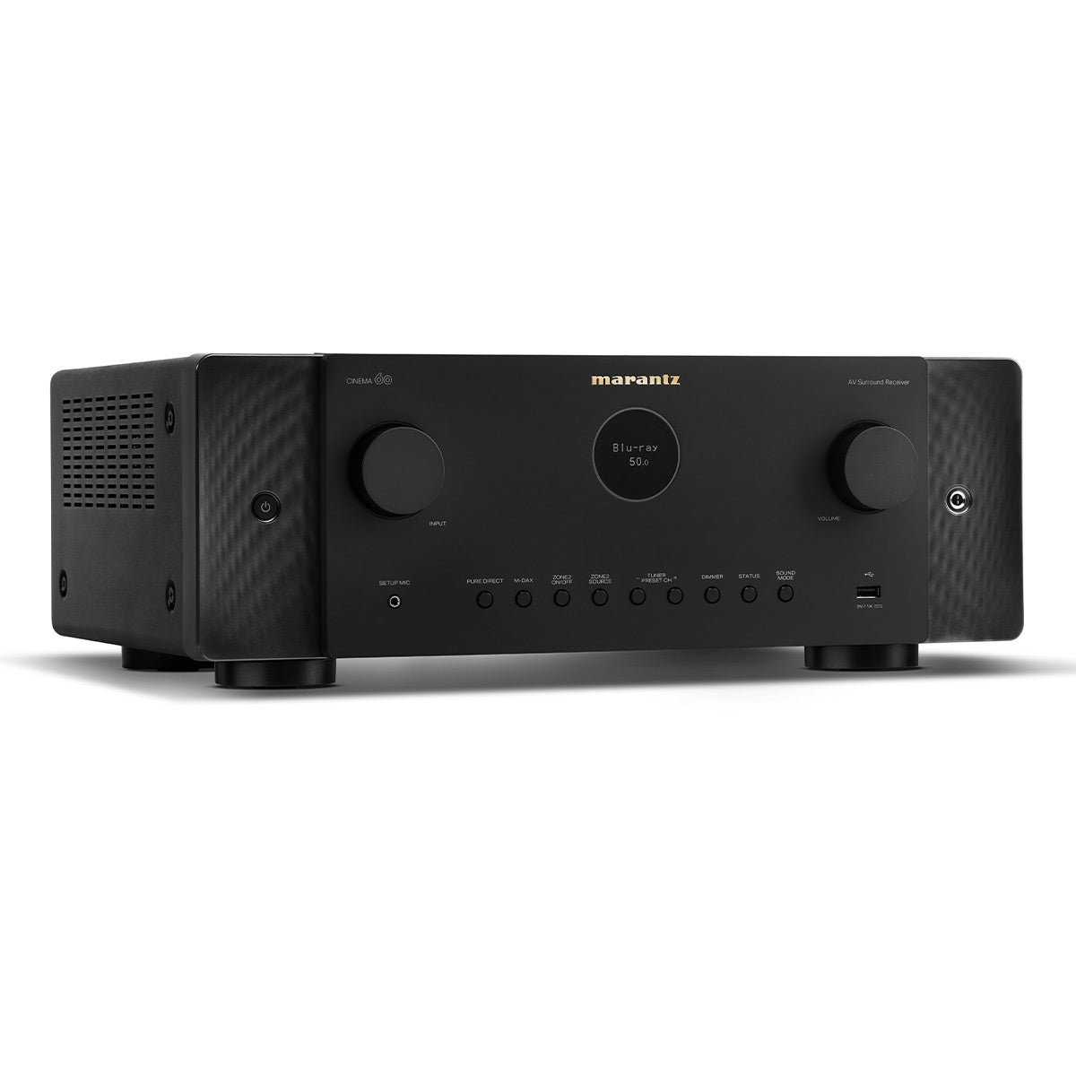 Marantz Cinema 60 7.2 Channel 8K Home Theater Receiver with Dolby Atmos, DTS:X, and HEOS Built-In