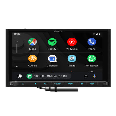 Kenwood DMX958XR eXcelon 6.8" Digital Multimedia Bluetooth Touchscreen Receiver with Android Auto, Apple Car Play, & HD Radio