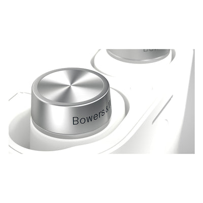 Bowers & Wilkins Pi7 S2 True Wireless In-Ear Headphones with Adaptive Active Noise Cancellation (Canvas White)