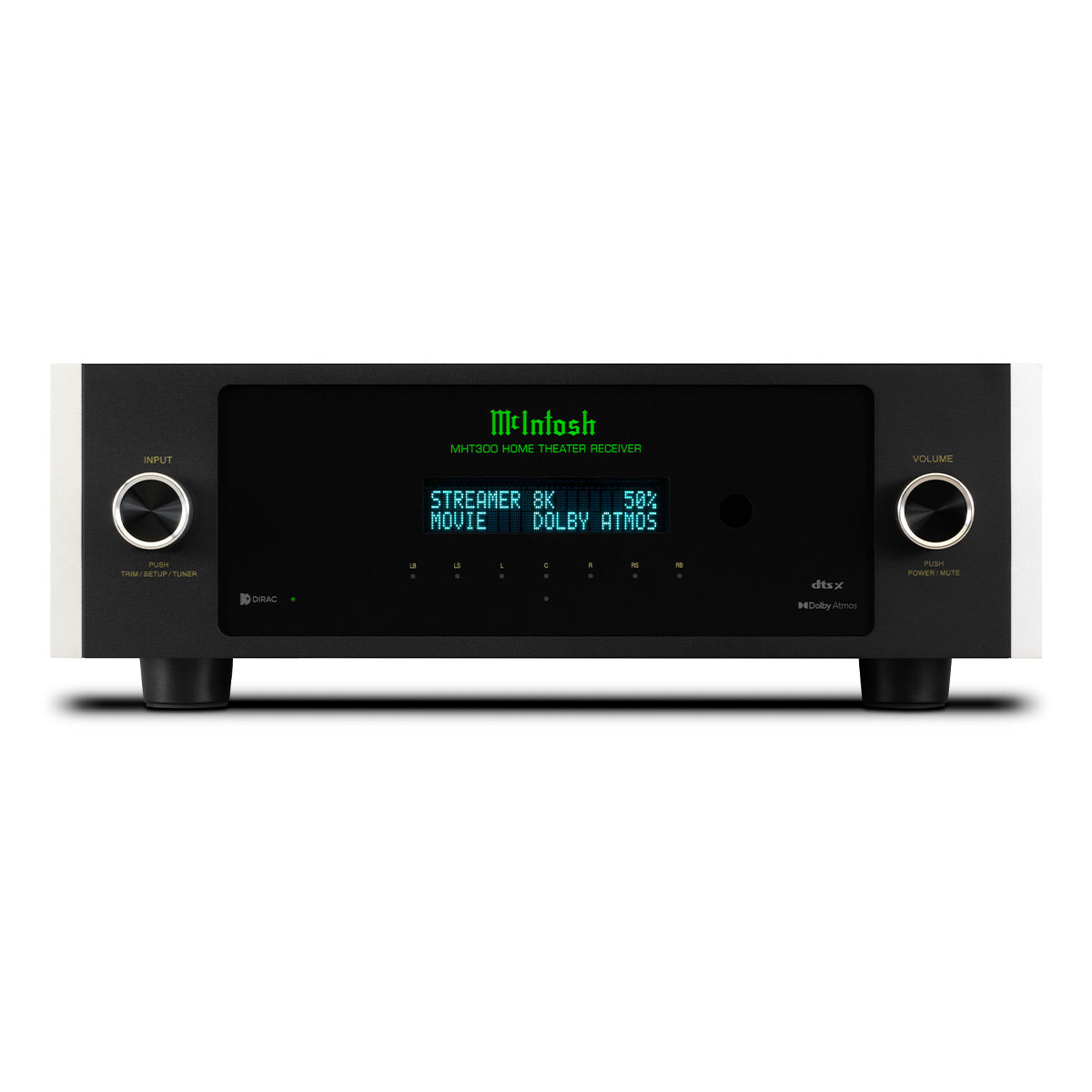 McIntosh MHT300 7.2-Channel Home Theater Receiver with Dolby Atmos, DTS:X, and HDR10+