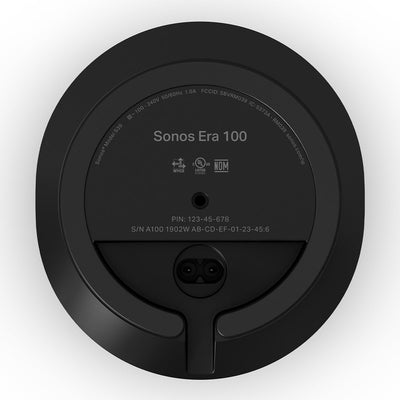 Sonos Immersive Set with Beam (Gen 2) Soundbar, Sub Mini Wireless Subwoofer, and Pair of Era 100 Wireless Smart Speakers (Black)