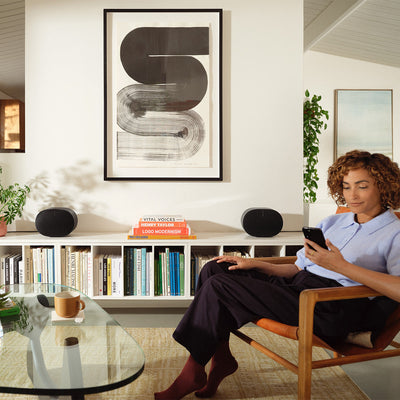 Sonos Ultimate Immersive Set with Arc Wireless Soundbar, Sub Wireless Subwoofer (Gen 3), and Pair of Era 300 Wireless Smart Speakers (Black)