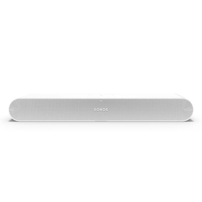 Sonos Immersive Set with Ray Compact Soundbar, Sub Mini Wireless Subwoofer, and Pair of Era 100 Wireless Smart Speakers (White)