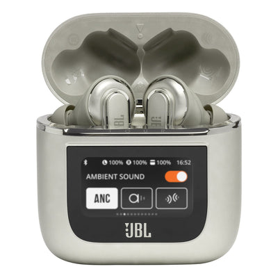 JBL Tour Pro 2 Noise Cancelling True Wireless Earbuds with Smart Case (Champagne)