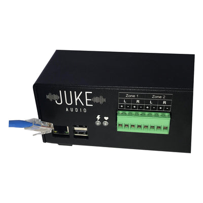 Juke Audio Juke-6 6 Zone Multi-Room Audio Amplifier with Airplay 2, Spotify Connect, & DLNA