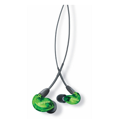 Shure SE215 Professional Sound Isolating Earphones (Limited Edition Green)