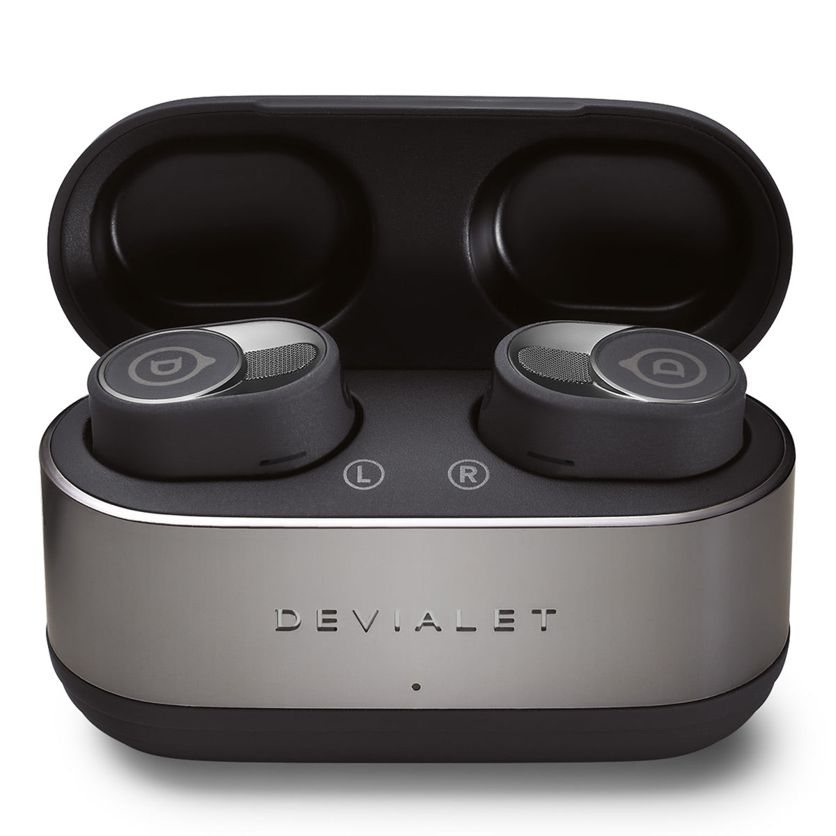 Devialet Gemini II True Wireless Bluetooth Earbuds with Adaptive Noise Cancellation and Water Resistance (Matte Black)