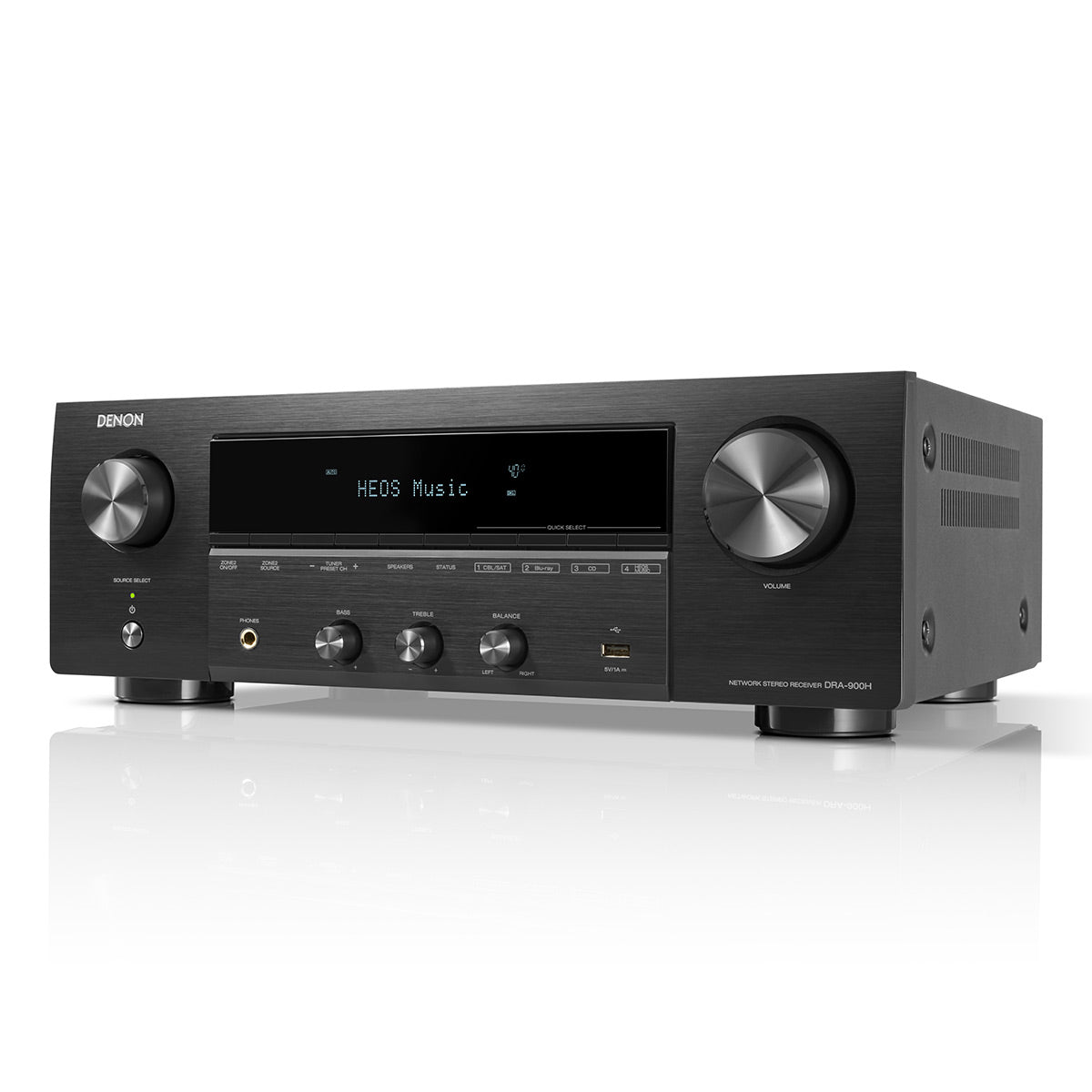 Denon DRA-900H 2.1 Channel 8K Stereo AV Receiver with HEOS Built-In