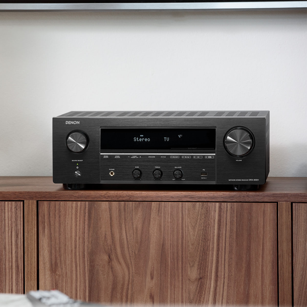 Denon DRA-900H 2.1 Channel 8K Stereo AV Receiver with HEOS Built-In