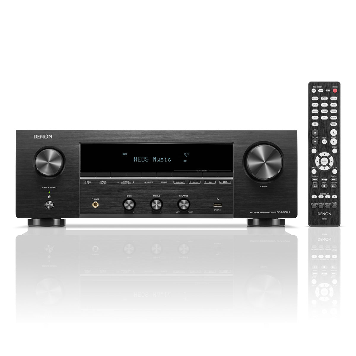 Denon DRA-900H 2.1 Channel 8K Stereo AV Receiver with HEOS Built-In