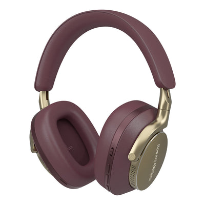 Bowers & Wilkins Px8 Wireless Bluetooth Over-Ear Headphones with Active Noise Cancellation (Royal Burgundy)