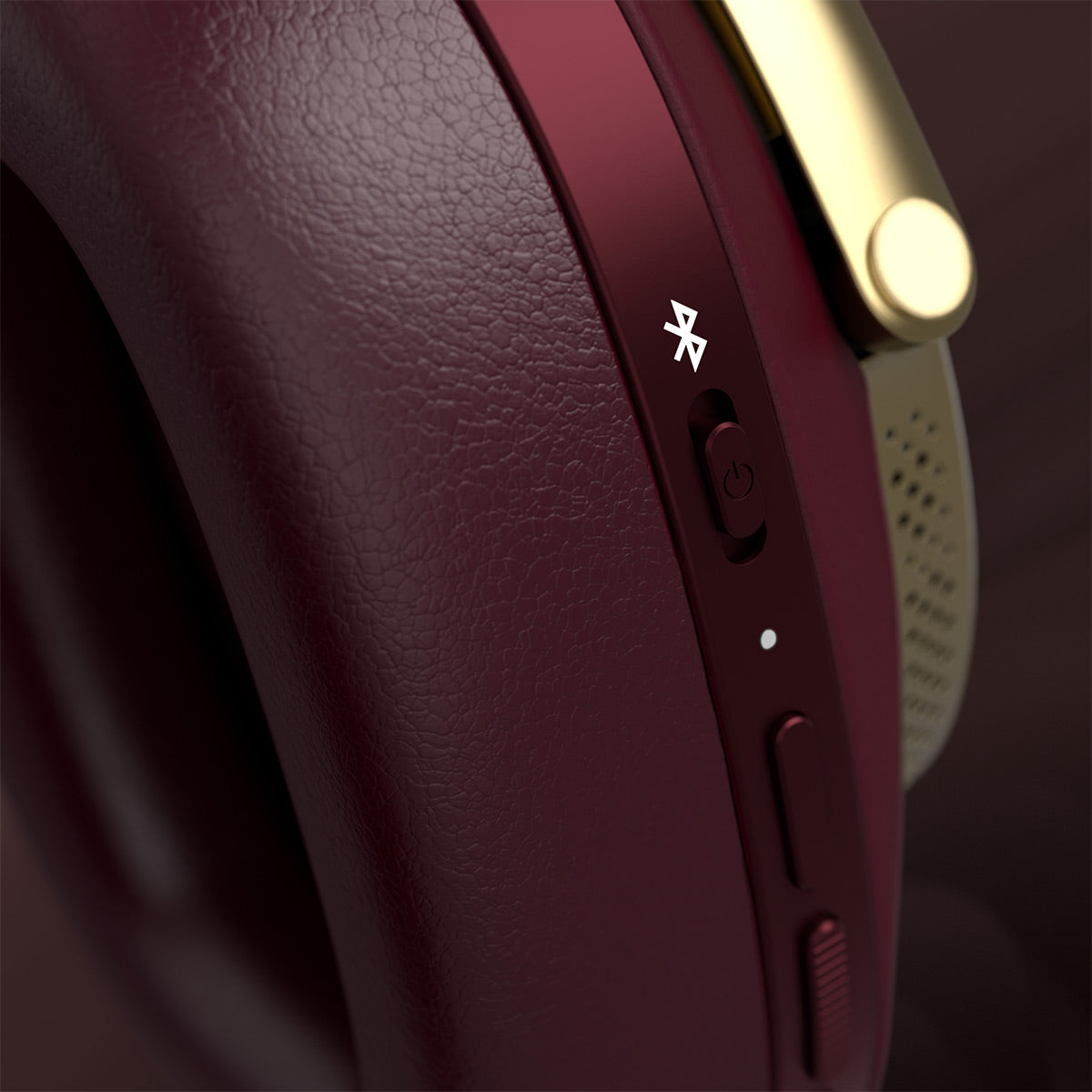 Bowers & Wilkins Px8 Wireless Bluetooth Over-Ear Headphones with Active Noise Cancellation (Royal Burgundy)