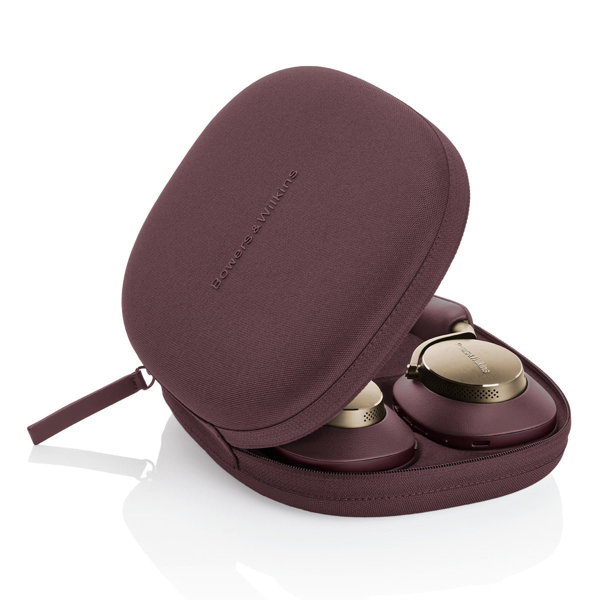 Bowers & Wilkins Px8 Wireless Bluetooth Over-Ear Headphones with Active Noise Cancellation (Royal Burgundy)