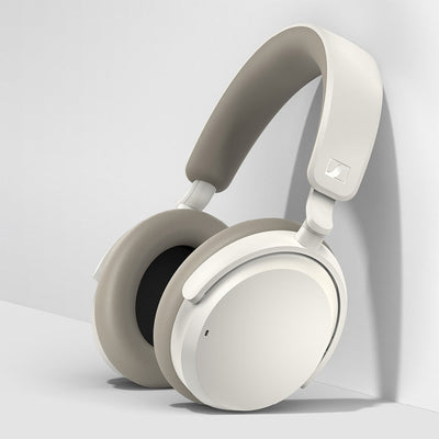 Sennheiser Accentum Wireless Bluetooth Headphones with AptX HD & Hybrid Active Noise Cancellation (White)