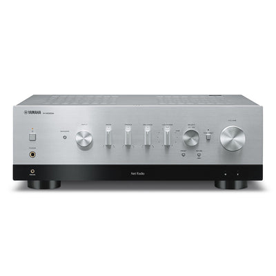 Yamaha R-N1000A Stereo Network Receiver with HDMI ARC, Bluetooth, Wi-Fi, and MusicCast (Silver)