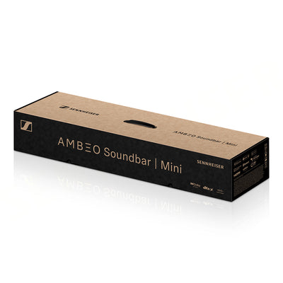 Sennheiser AMBEO Soundbar Mini 7.1.4 Channel Dolby Atmos Soundbar with Ambeo Sub 8in 350W Wireless Subwoofer with Bluetooth