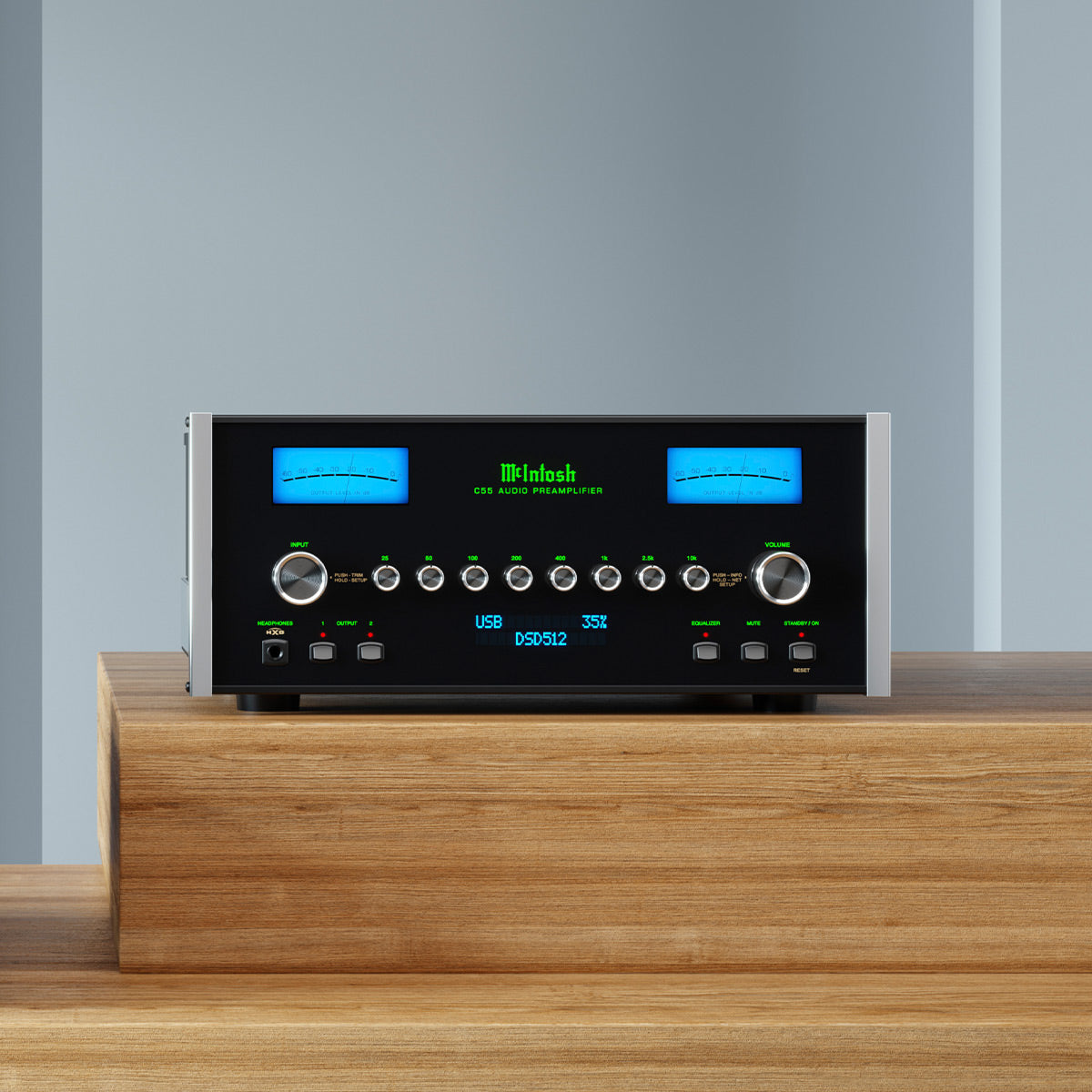 McIntosh C55 2-Channel Solid State Preamplifier