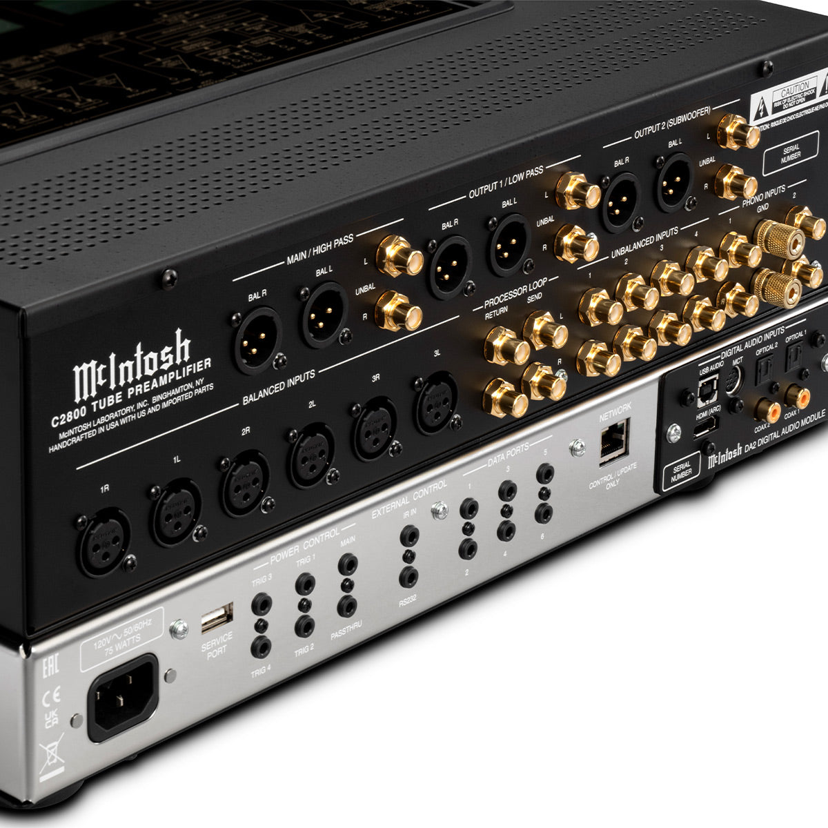 McIntosh C2800 2-Channel Vacuum Tube Preamplifier