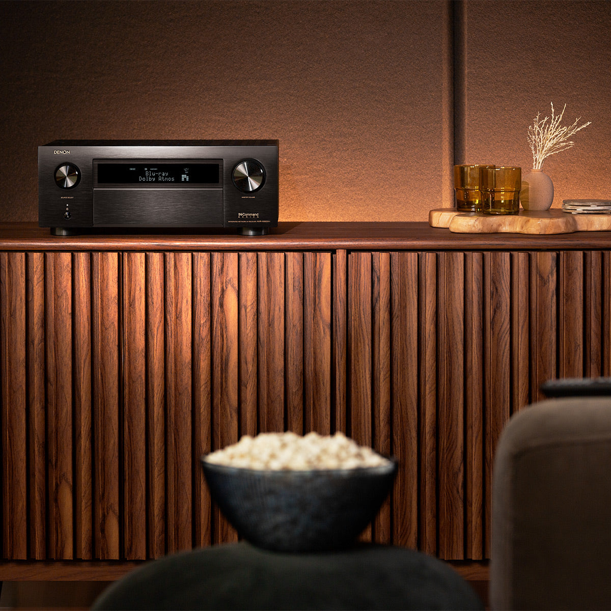 Denon AVR-X6800H 11.4-Channel 8K Home Theater Receiver with Dolby Atmos/DTS:X and HEOS Built-In