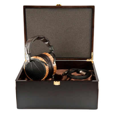 Audeze LCD-3 High-Performance Planar Magnetic Over-Ear Headphones (Zebrano, with Lambskin Leather)